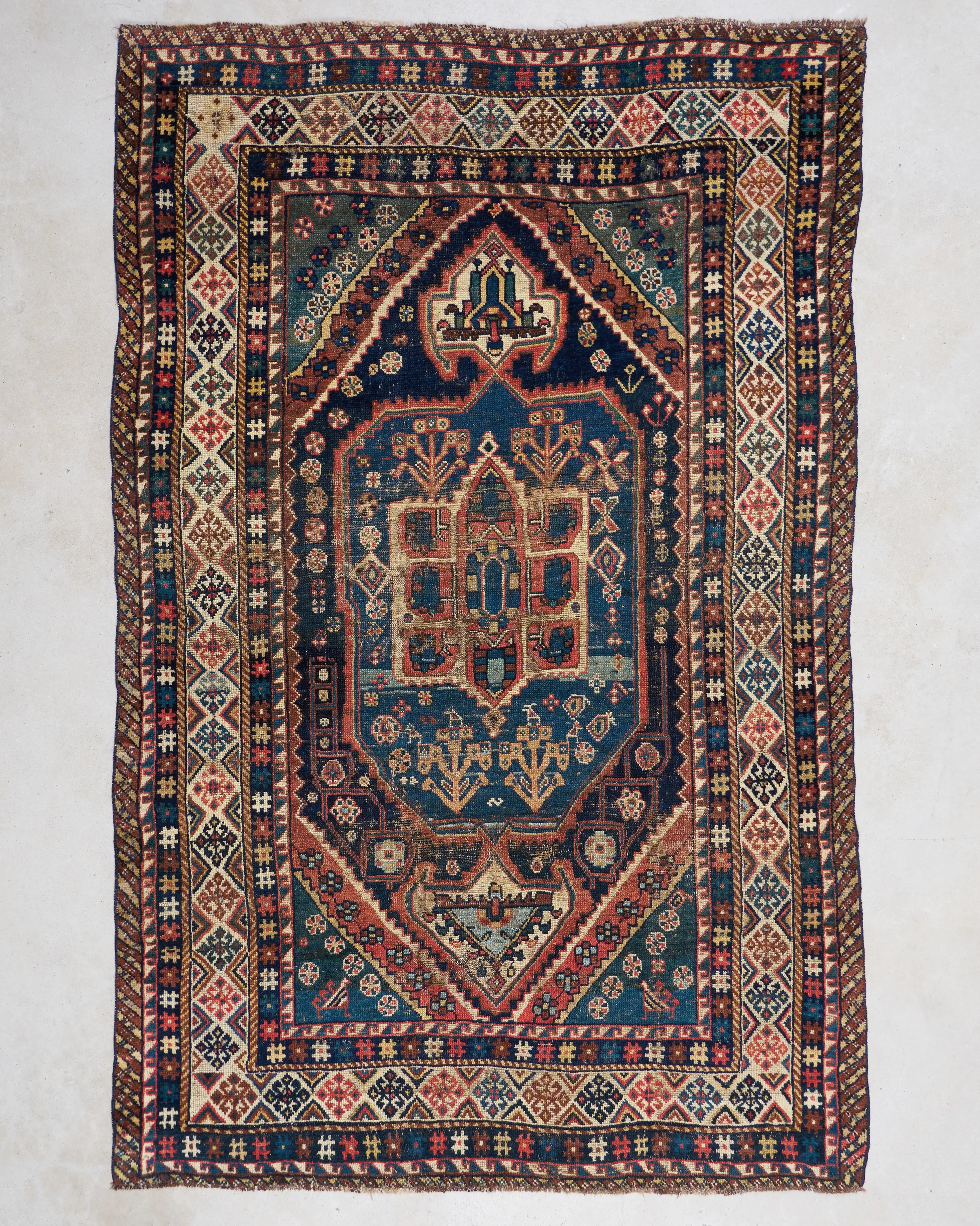 The Talisman Medallion | Antique Caucasian Shirvan, ca. 1890